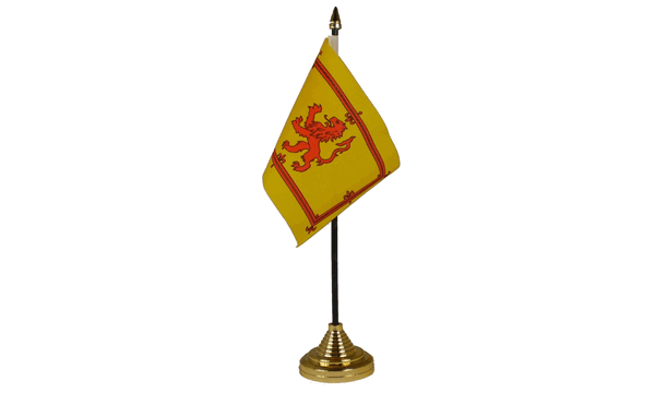 Scotland Lion Table Flags